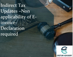 Declaration on E-Invoice