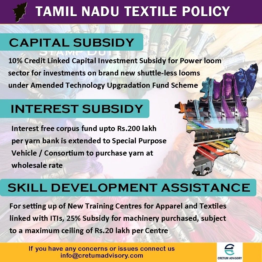 Tamil Nadu Textile Policy