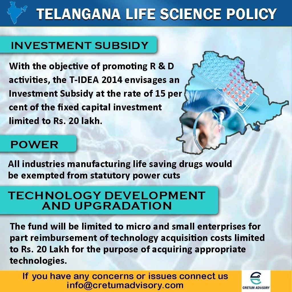 Telangana Life Science Policy