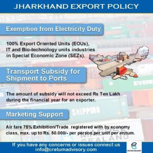 Jharkhand Export Policy