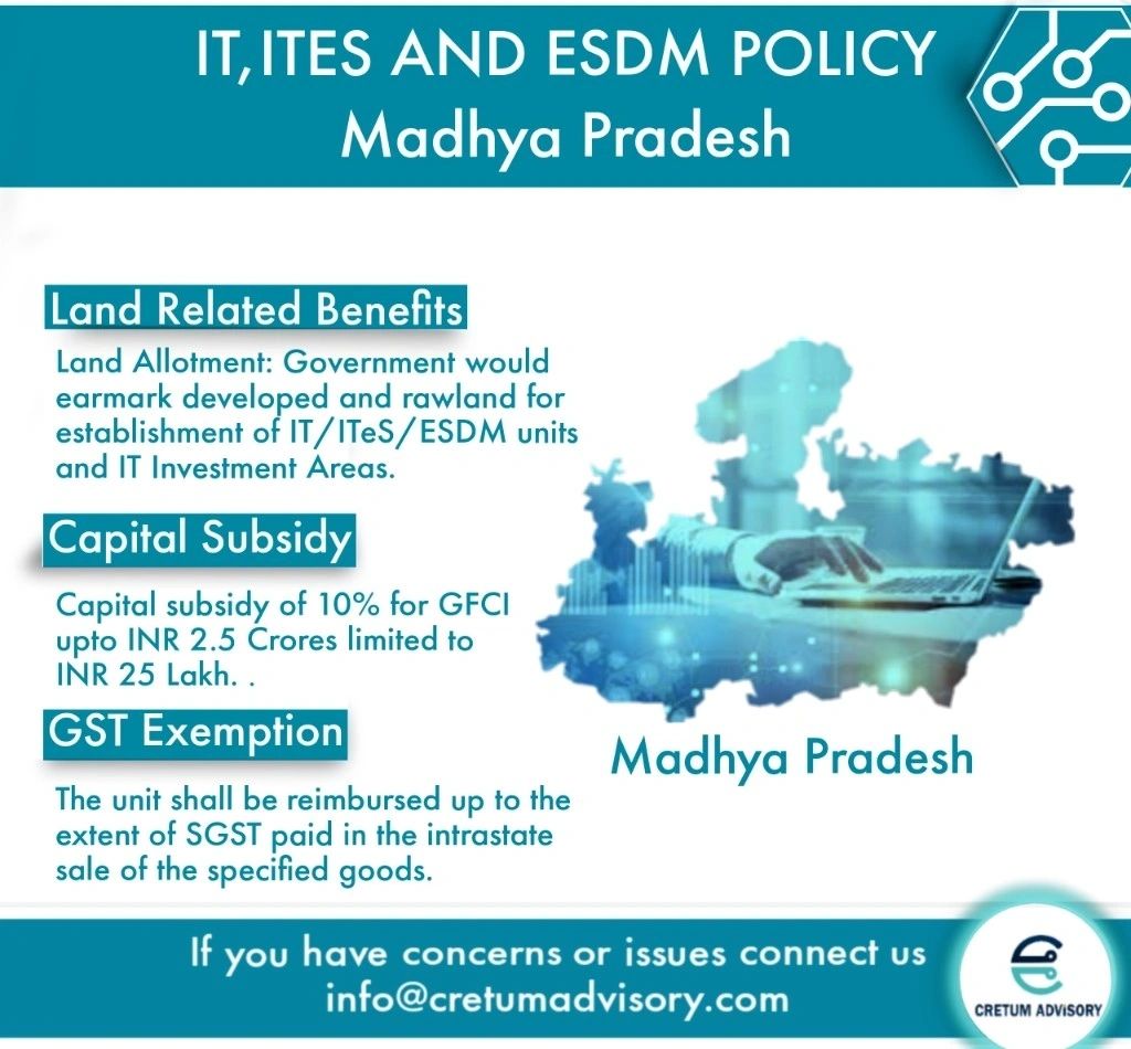 MP IT, ITES & ESDM Policy