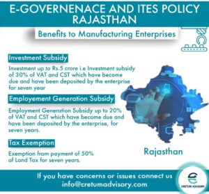 Rajasthan E-Governance & IT/ITES Policy