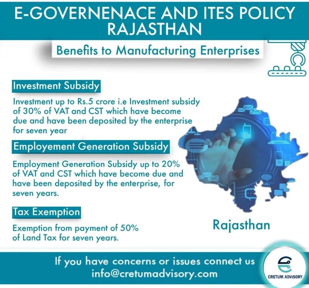 Rajasthan E-Governance & IT/ITES Policy